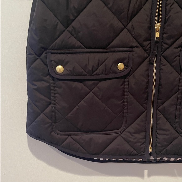 J. Crew Black and White Checkered Vest - Picture 4 of 6